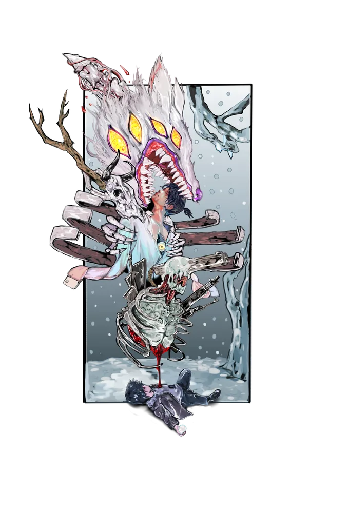 Aki — Chainsaw Man art by Soultooth