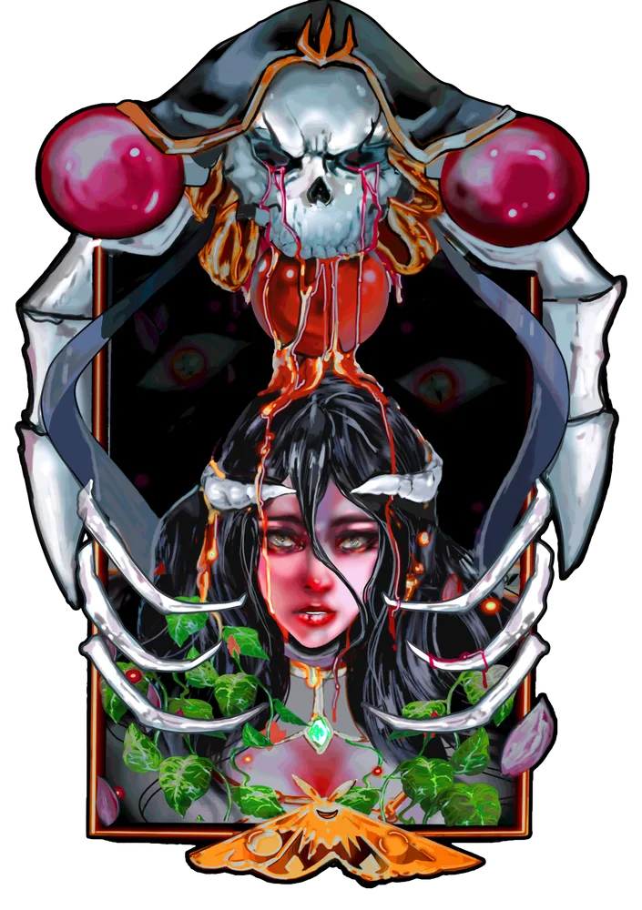 Albedo — Overlord art by Soultooth