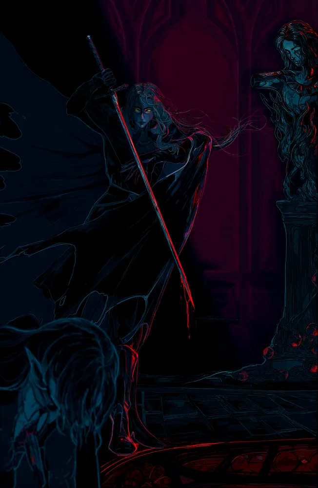 Alucard — Castlevania art by Soultooth