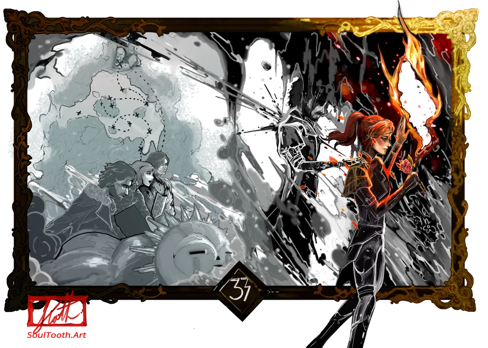 Maelle — Clair Obscur: Expedition 33 art by Soultooth