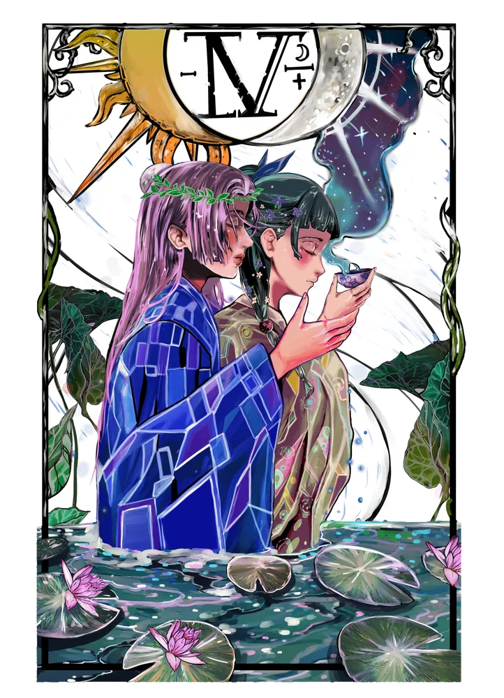 Maomao / Jinshi — The Apothecary Diaries art by Soultooth