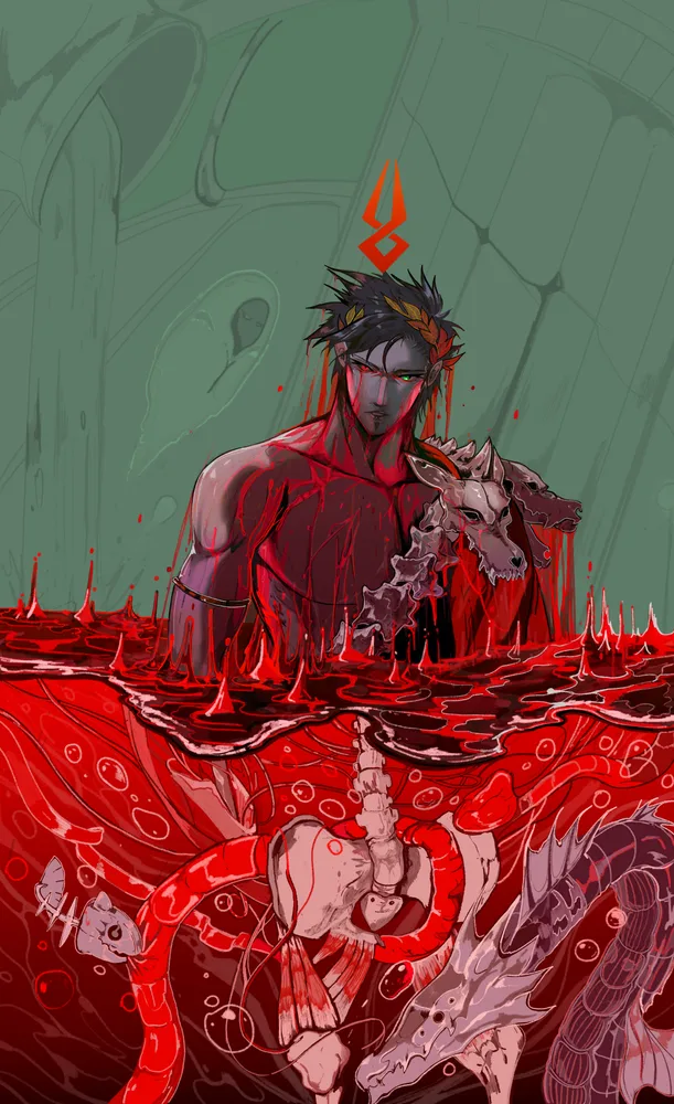 Zagreus — Hades art by Soultooth
